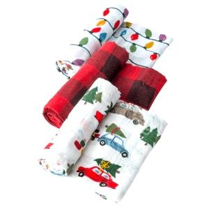 Little Unicorn Christmas Swaddle Bundle
